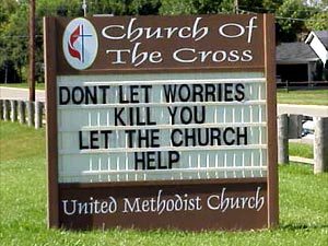 Let the church help kill you