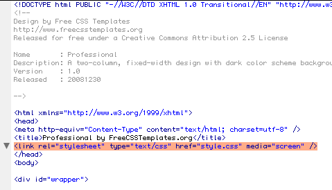CSS Layout Edit 1